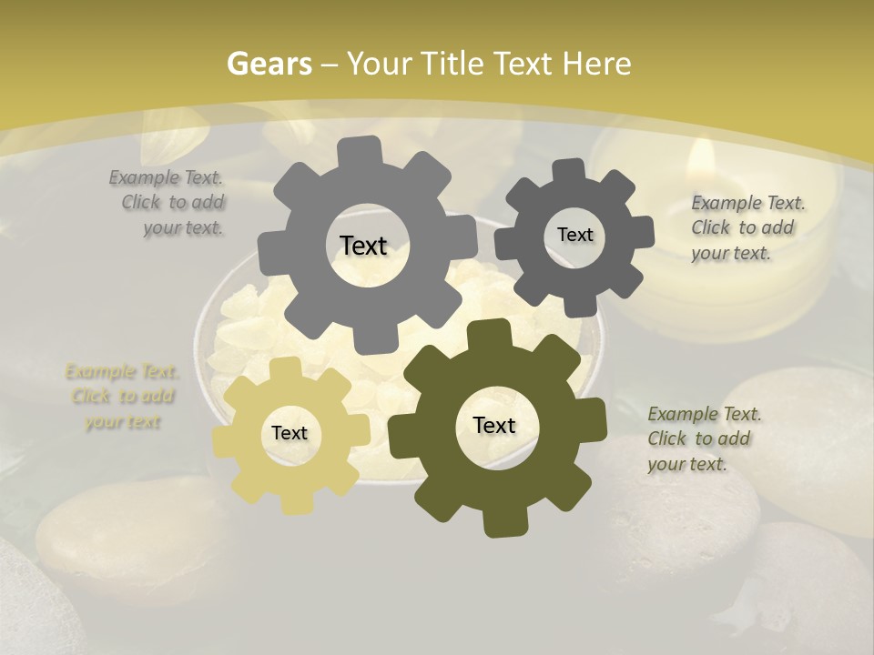 Green Treatment Tree PowerPoint Template