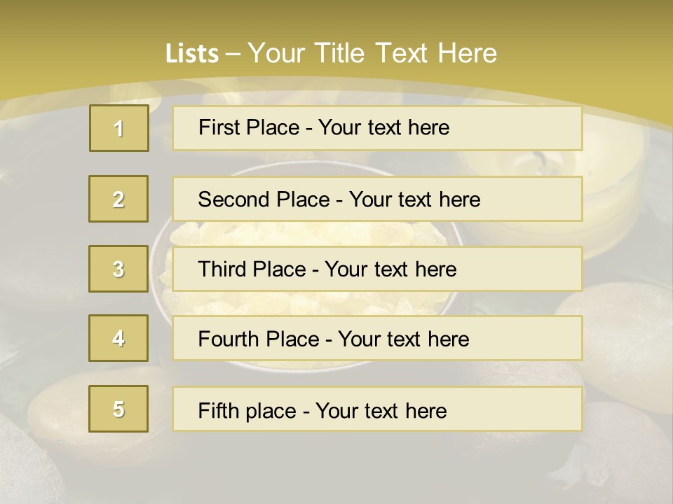 Green Treatment Tree PowerPoint Template