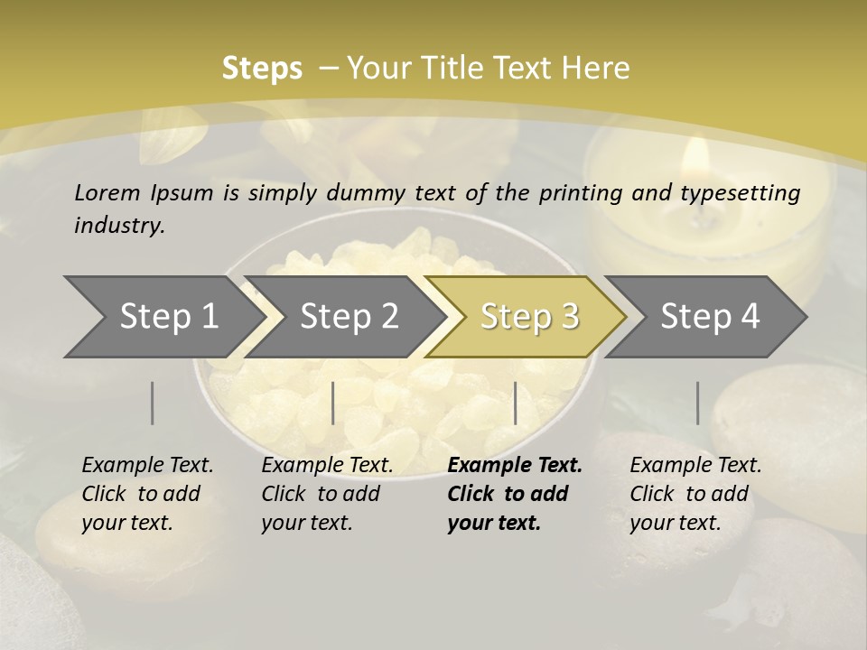 Green Treatment Tree PowerPoint Template