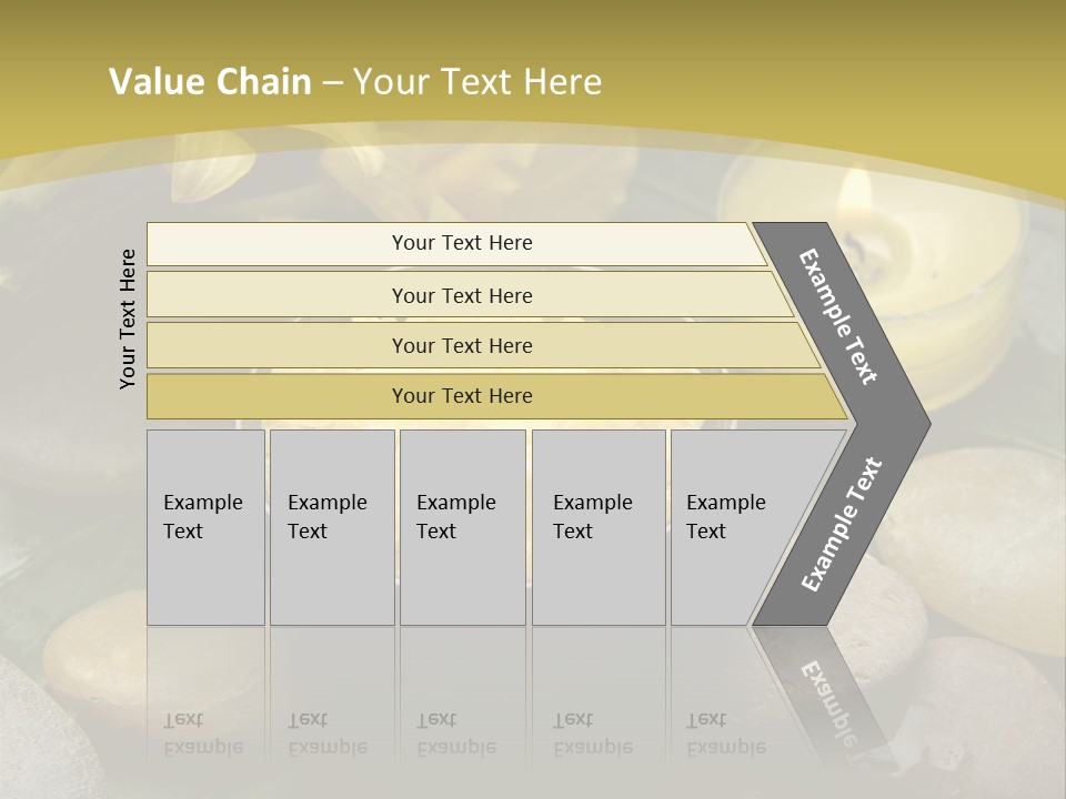 Green Treatment Tree PowerPoint Template