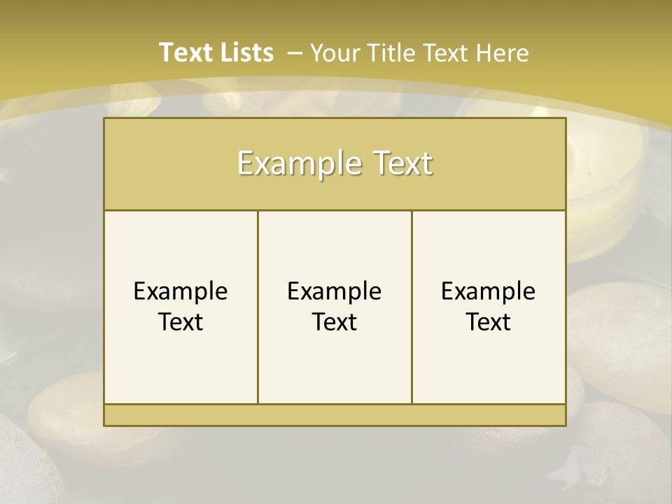 Green Treatment Tree PowerPoint Template