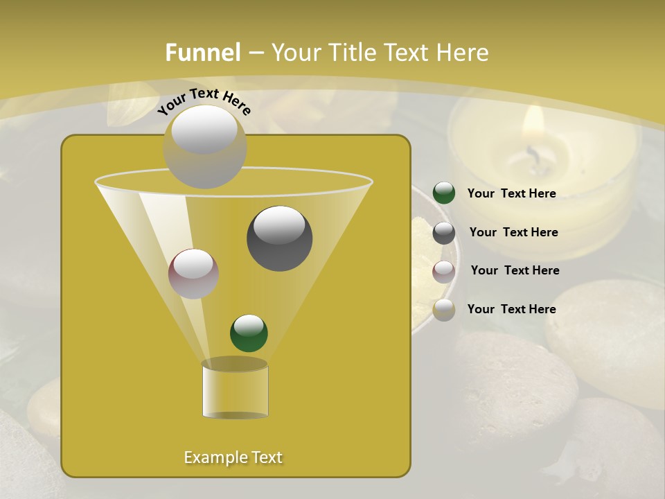 Green Treatment Tree PowerPoint Template