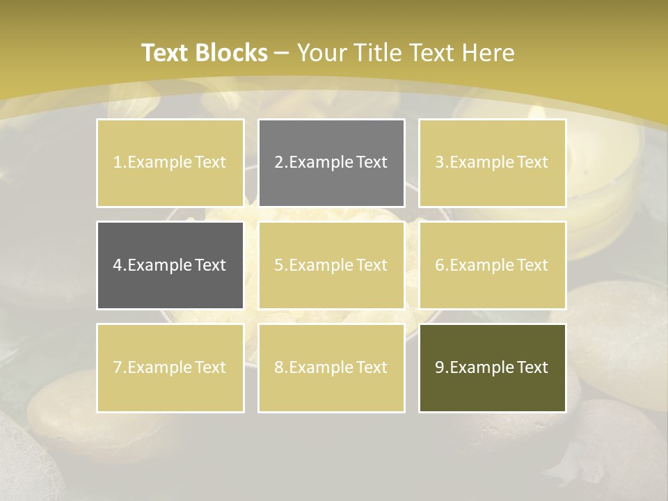 Green Treatment Tree PowerPoint Template