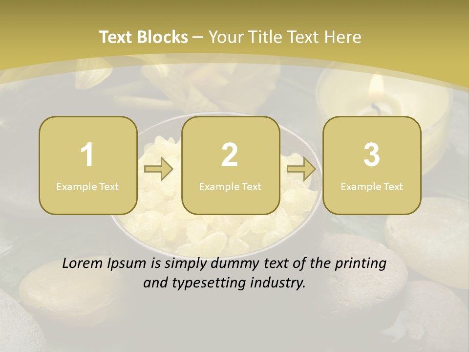 Green Treatment Tree PowerPoint Template