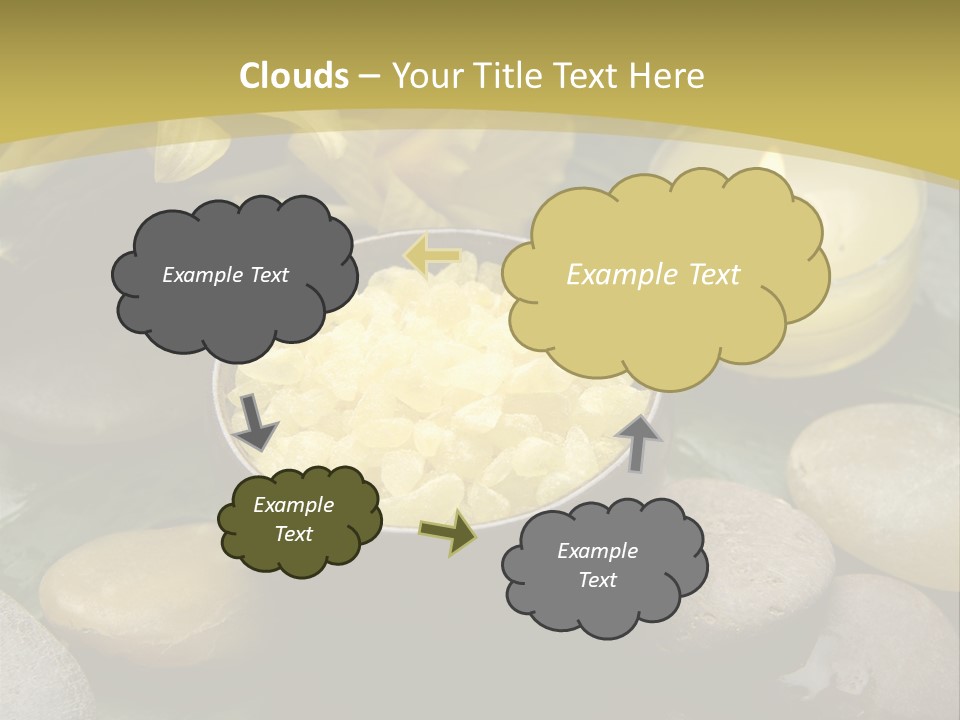 Green Treatment Tree PowerPoint Template