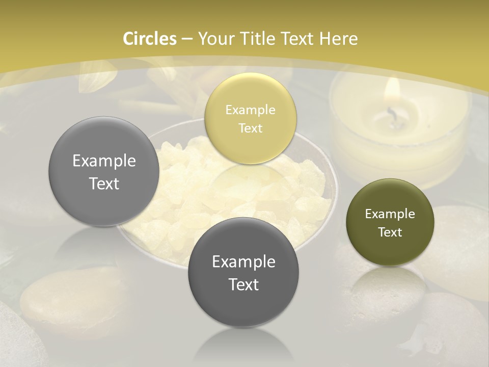 Green Treatment Tree PowerPoint Template