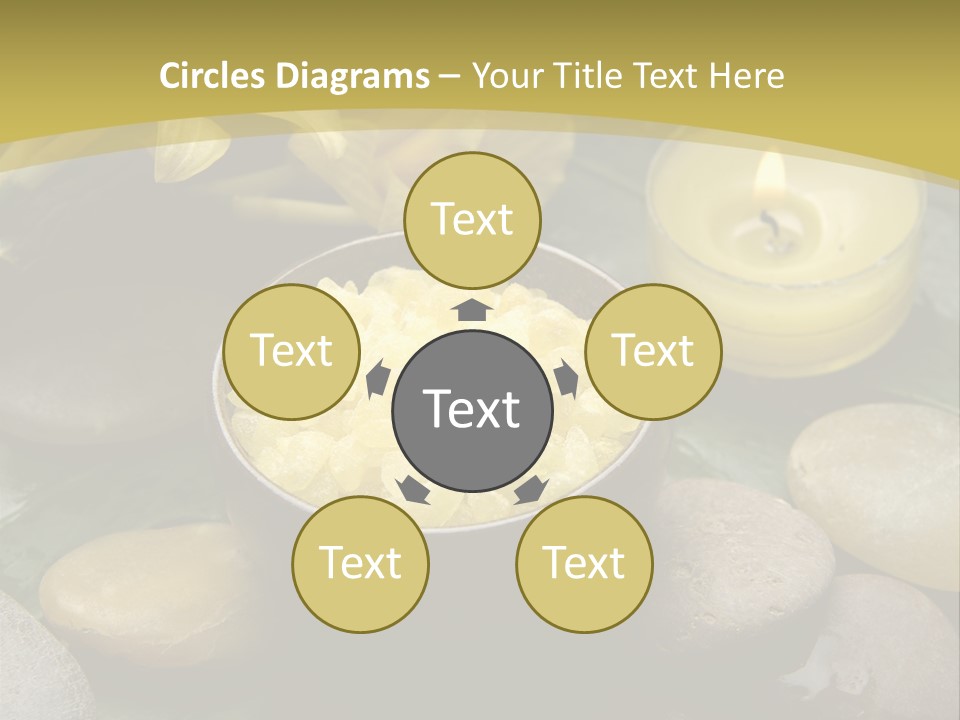 Green Treatment Tree PowerPoint Template
