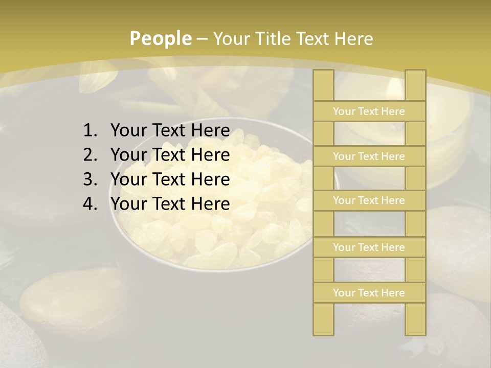 Green Treatment Tree PowerPoint Template