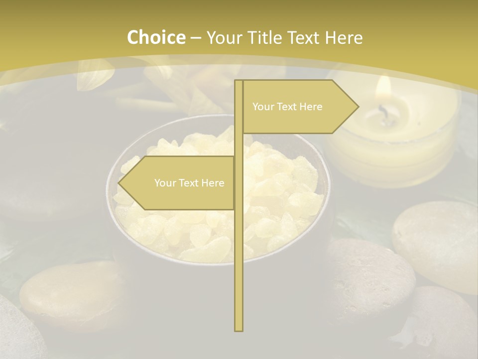 Green Treatment Tree PowerPoint Template