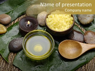 Tropical Salt Relaxation PowerPoint Template