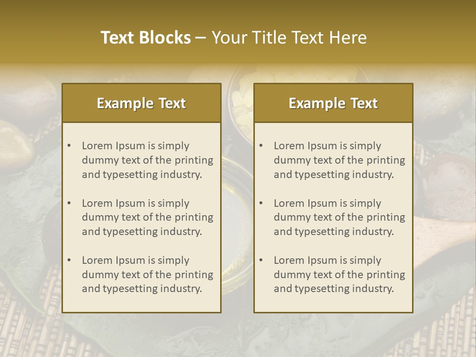 Tropical Salt Relaxation PowerPoint Template