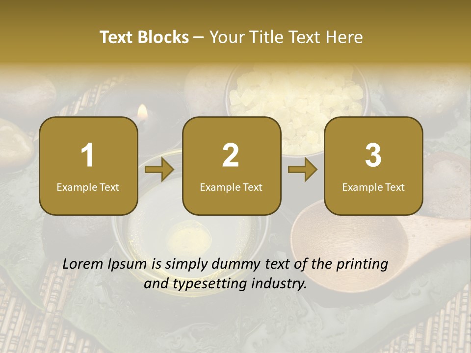 Tropical Salt Relaxation PowerPoint Template