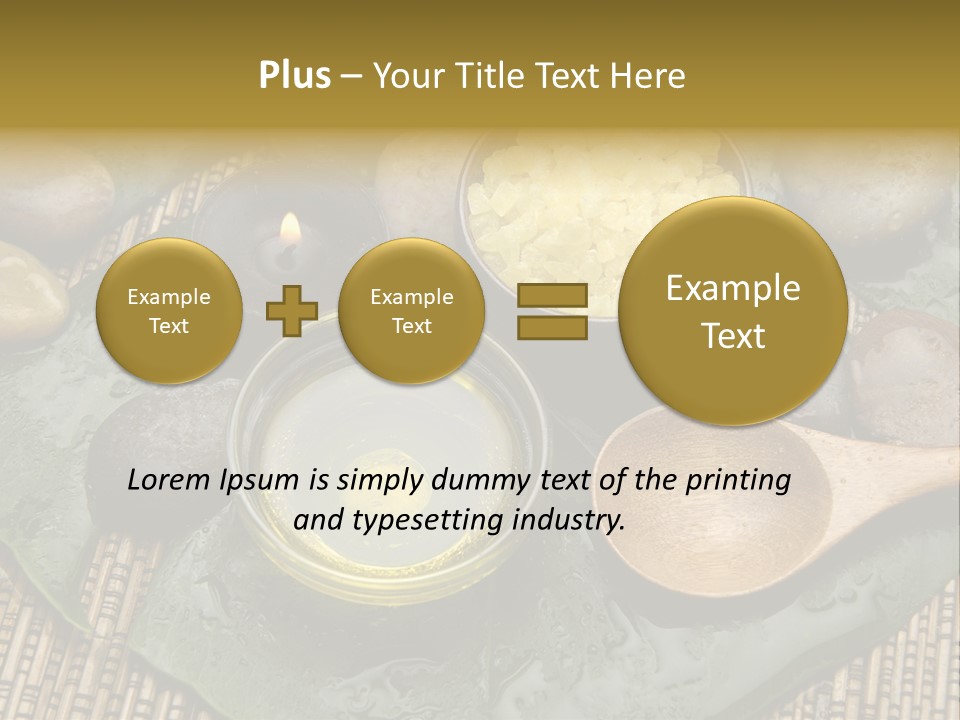 Tropical Salt Relaxation PowerPoint Template