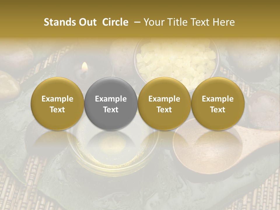 Tropical Salt Relaxation PowerPoint Template