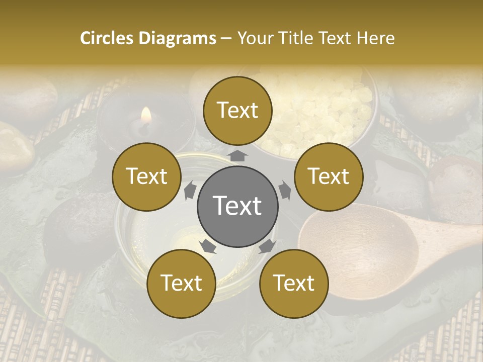 Tropical Salt Relaxation PowerPoint Template