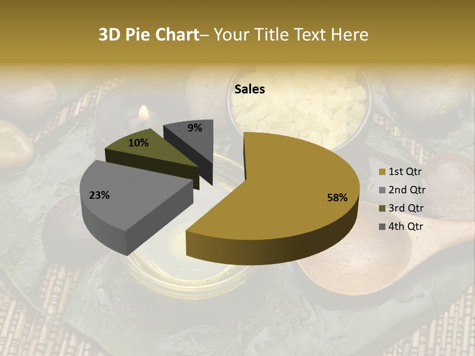 Tropical Salt Relaxation PowerPoint Template