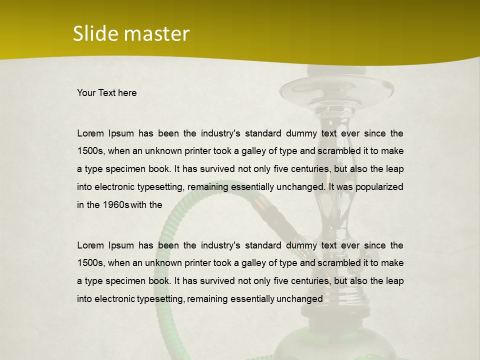 Studio Satisfaction Inhalation PowerPoint Template