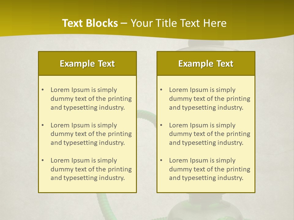 Studio Satisfaction Inhalation PowerPoint Template