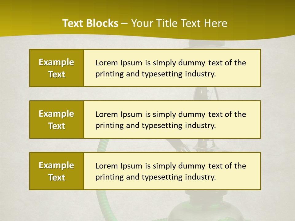 Studio Satisfaction Inhalation PowerPoint Template