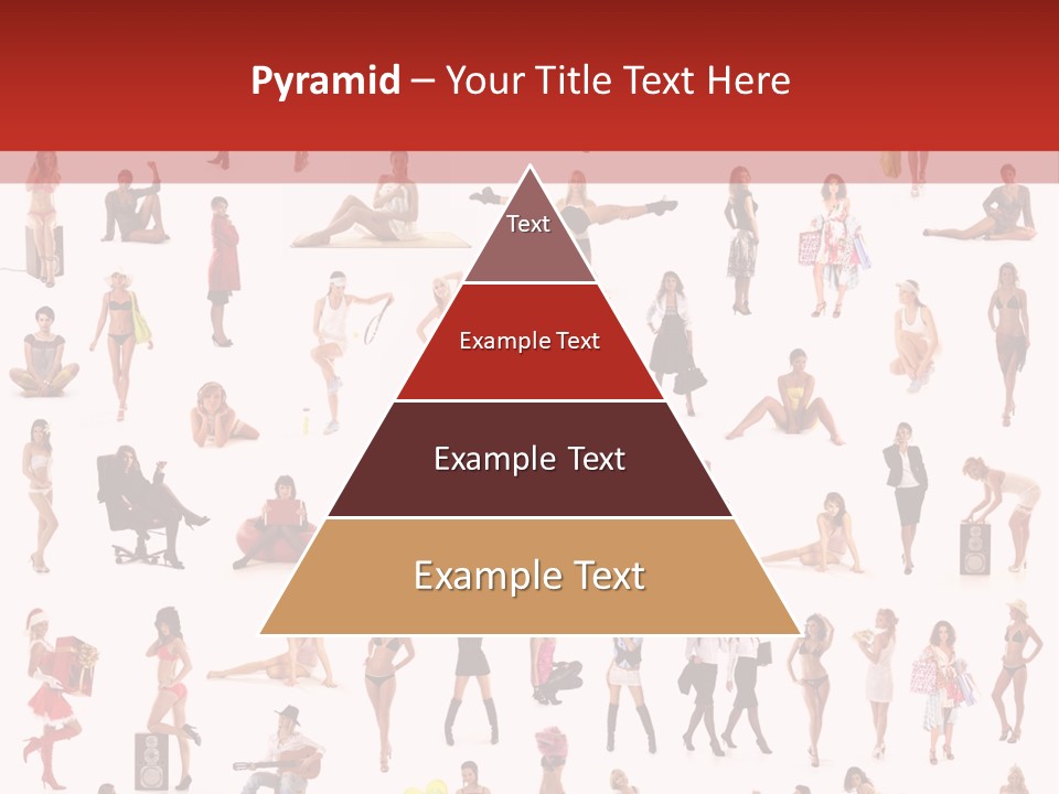 Business Lot Female PowerPoint Template