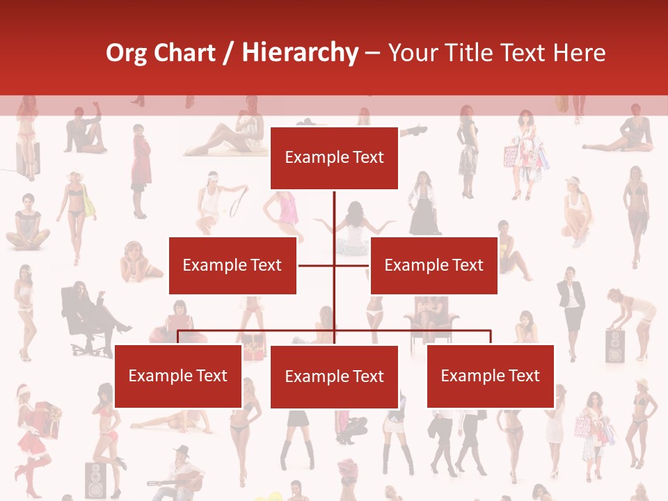 Business Lot Female PowerPoint Template