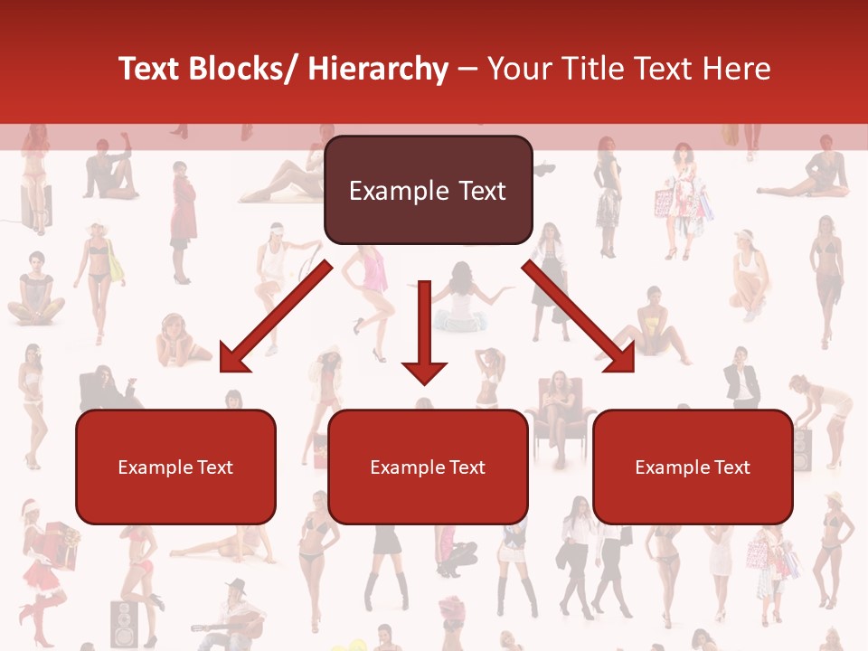 Business Lot Female PowerPoint Template