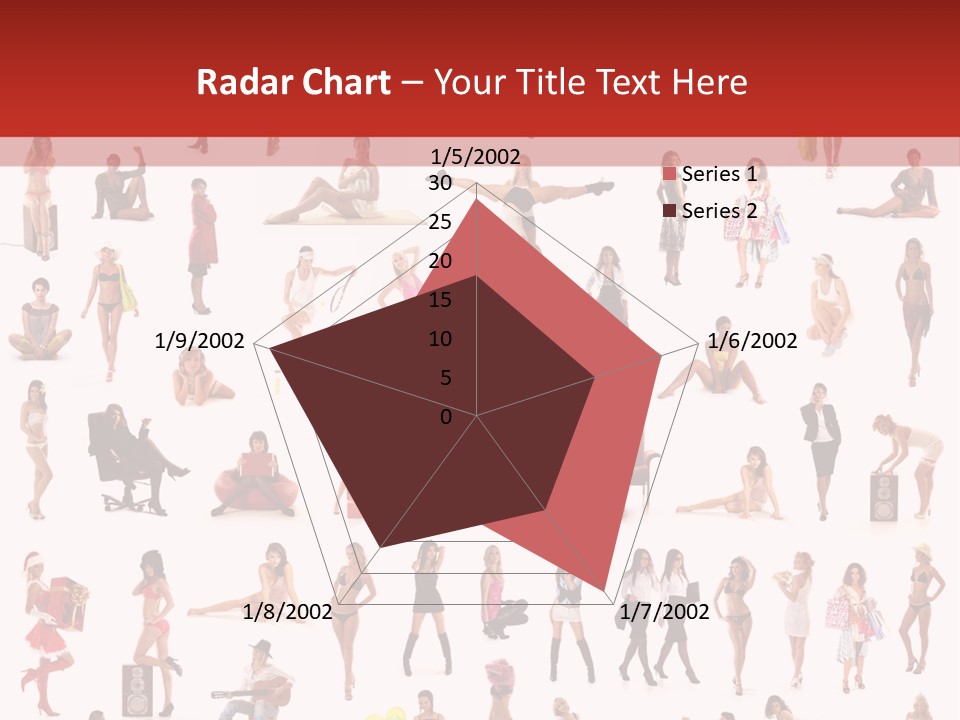 Business Lot Female PowerPoint Template