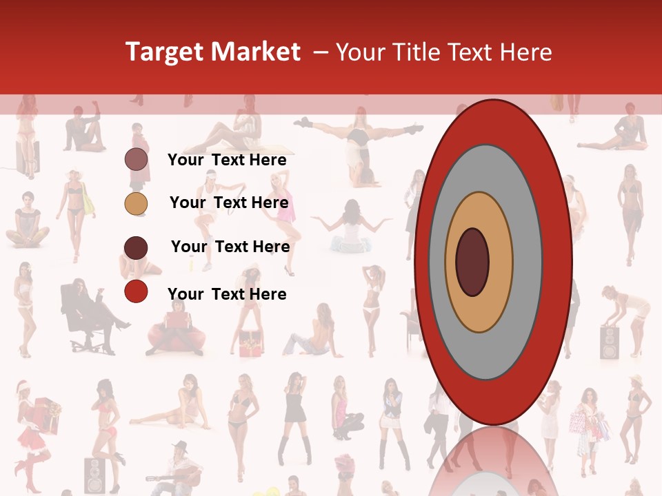 Business Lot Female PowerPoint Template