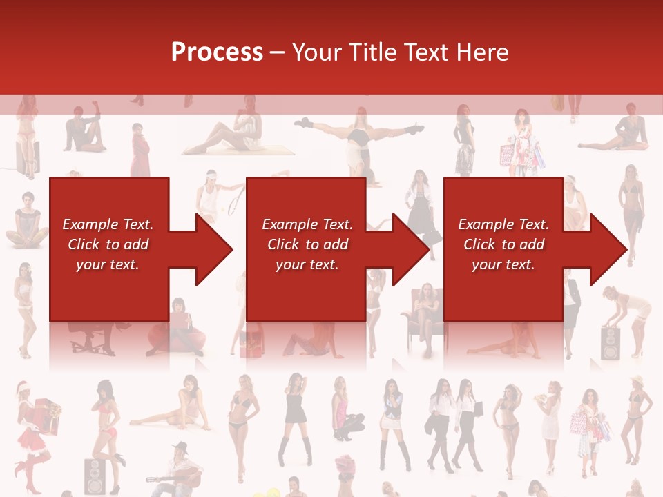 Business Lot Female PowerPoint Template