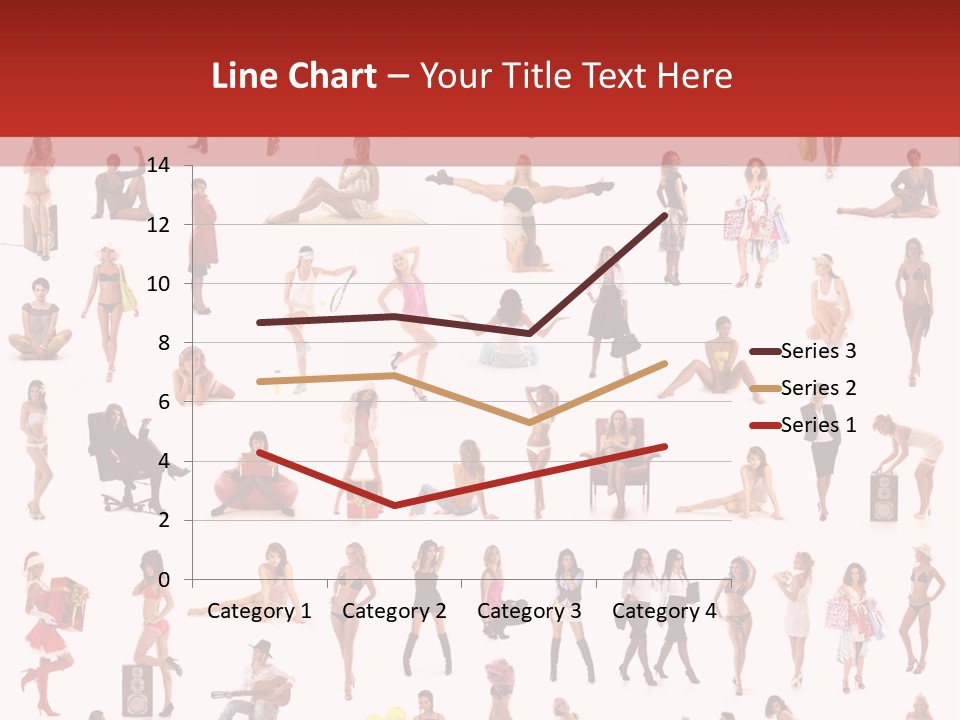 Business Lot Female PowerPoint Template