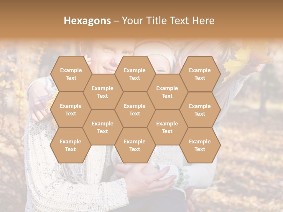 Son Family Blond PowerPoint Template