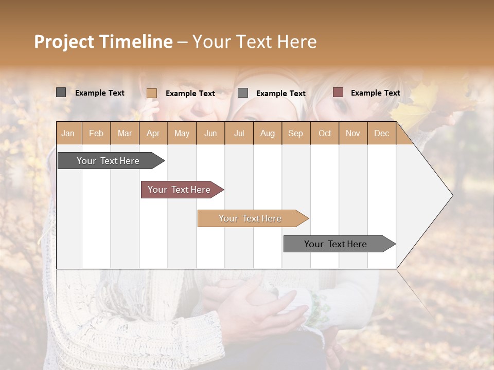 Son Family Blond PowerPoint Template