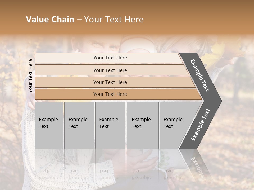 Son Family Blond PowerPoint Template