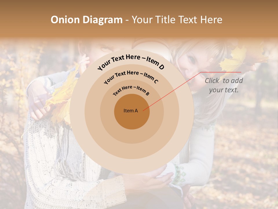 Son Family Blond PowerPoint Template