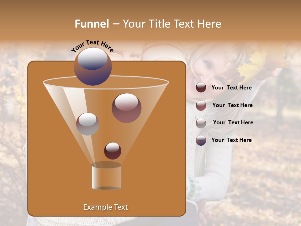 Son Family Blond PowerPoint Template