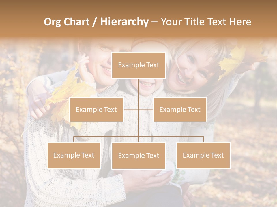 Son Family Blond PowerPoint Template