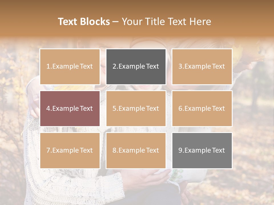 Son Family Blond PowerPoint Template