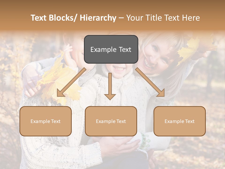 Son Family Blond PowerPoint Template