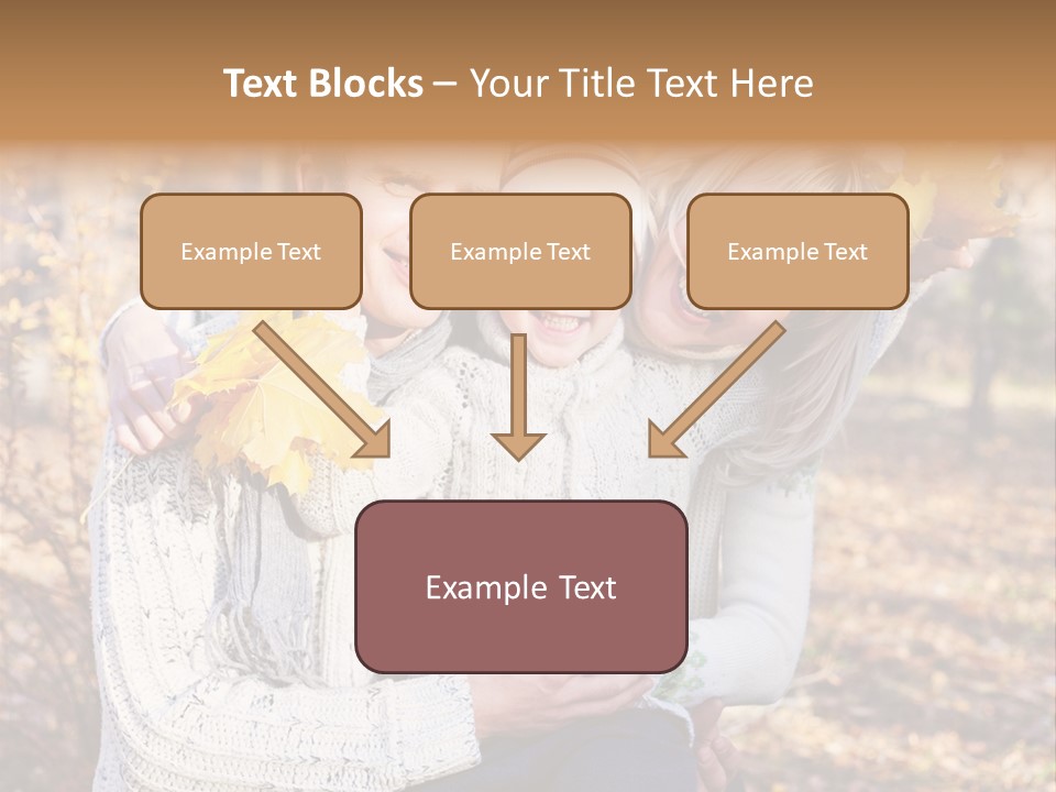 Son Family Blond PowerPoint Template