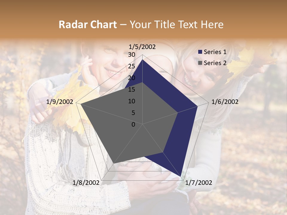 Son Family Blond PowerPoint Template