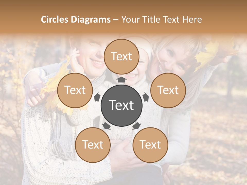 Son Family Blond PowerPoint Template