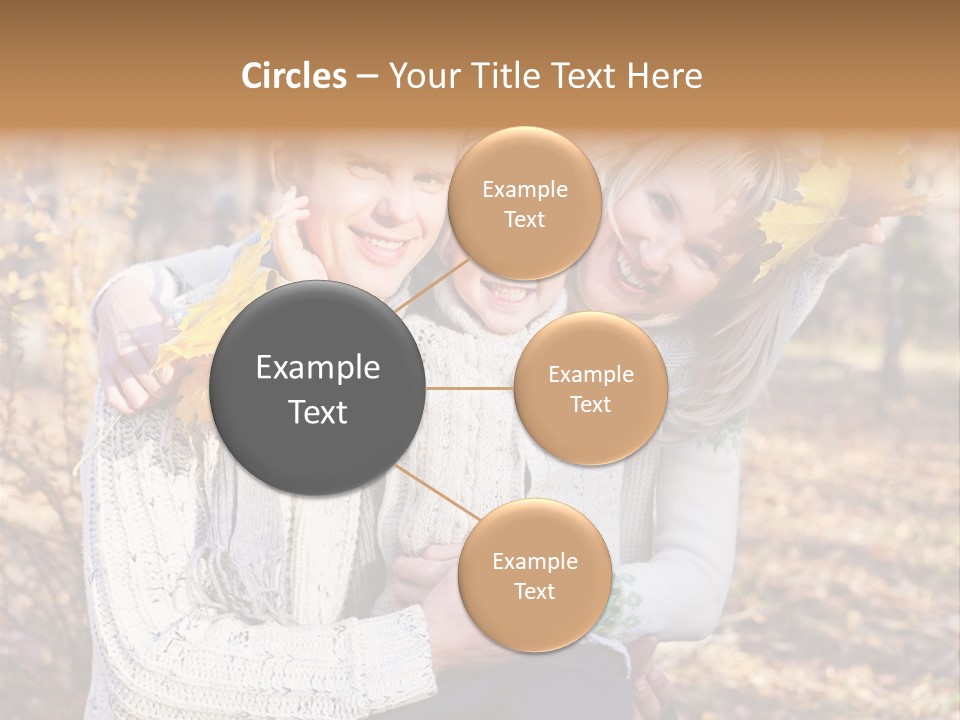 Son Family Blond PowerPoint Template