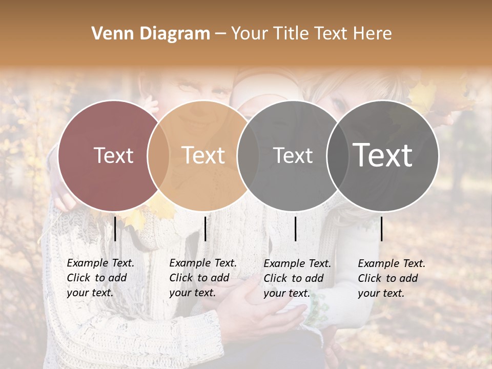 Son Family Blond PowerPoint Template