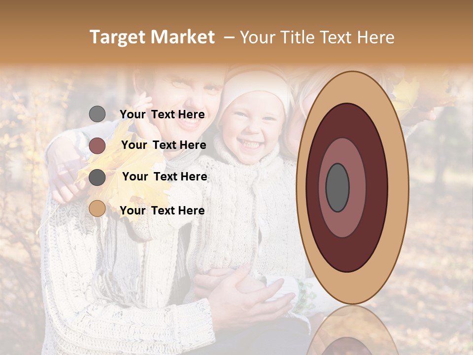 Son Family Blond PowerPoint Template