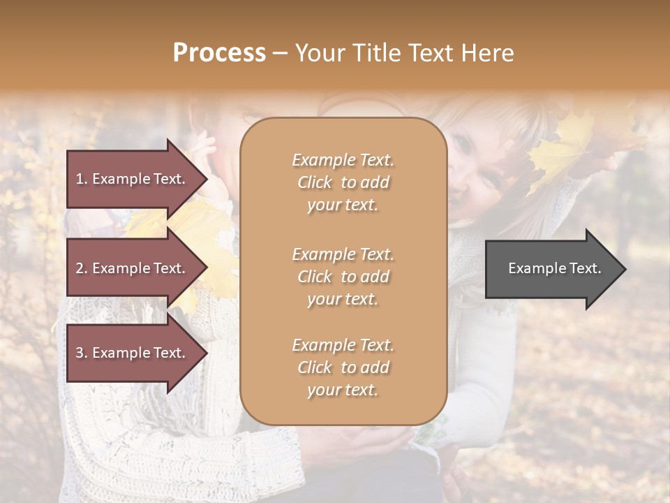 Son Family Blond PowerPoint Template