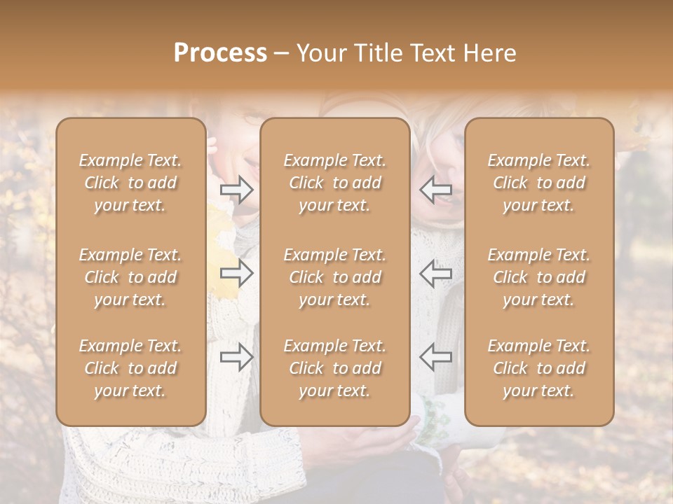 Son Family Blond PowerPoint Template