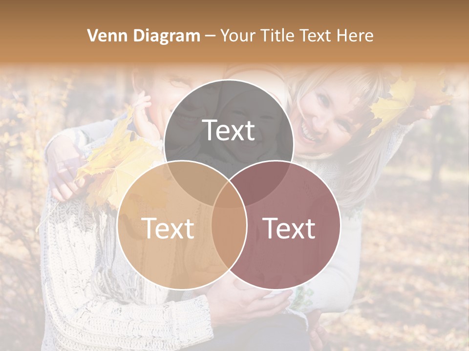 Son Family Blond PowerPoint Template