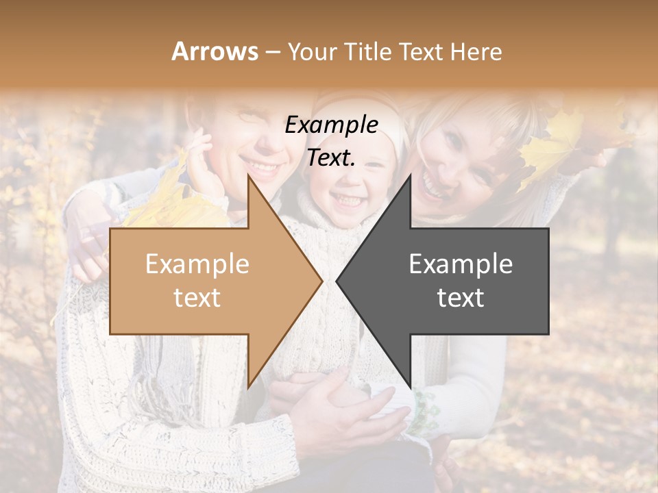 Son Family Blond PowerPoint Template