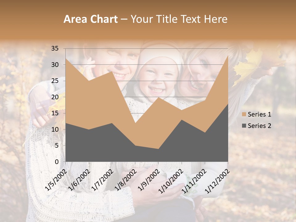 Son Family Blond PowerPoint Template