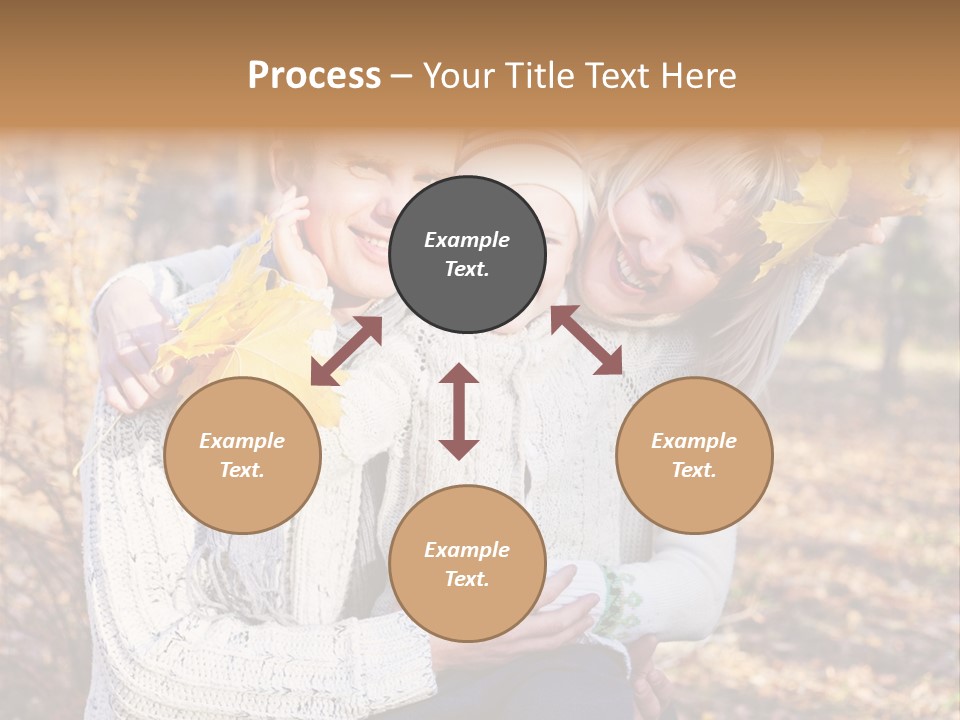 Son Family Blond PowerPoint Template